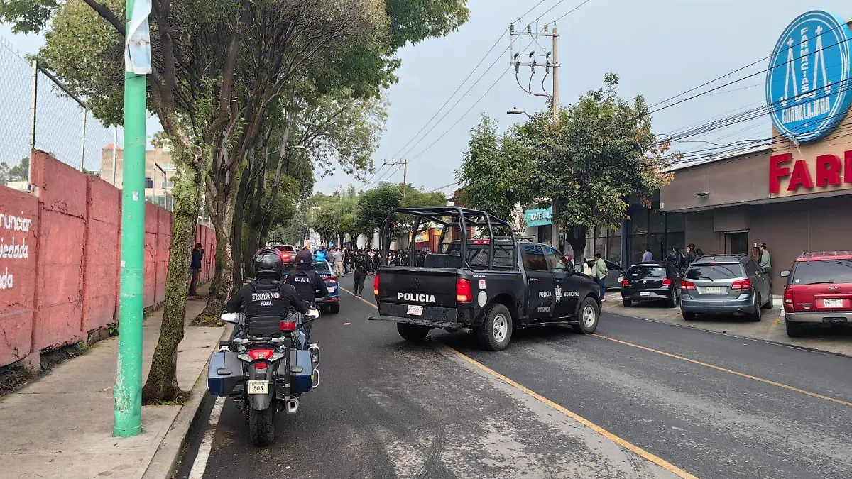 cierran calles del centro